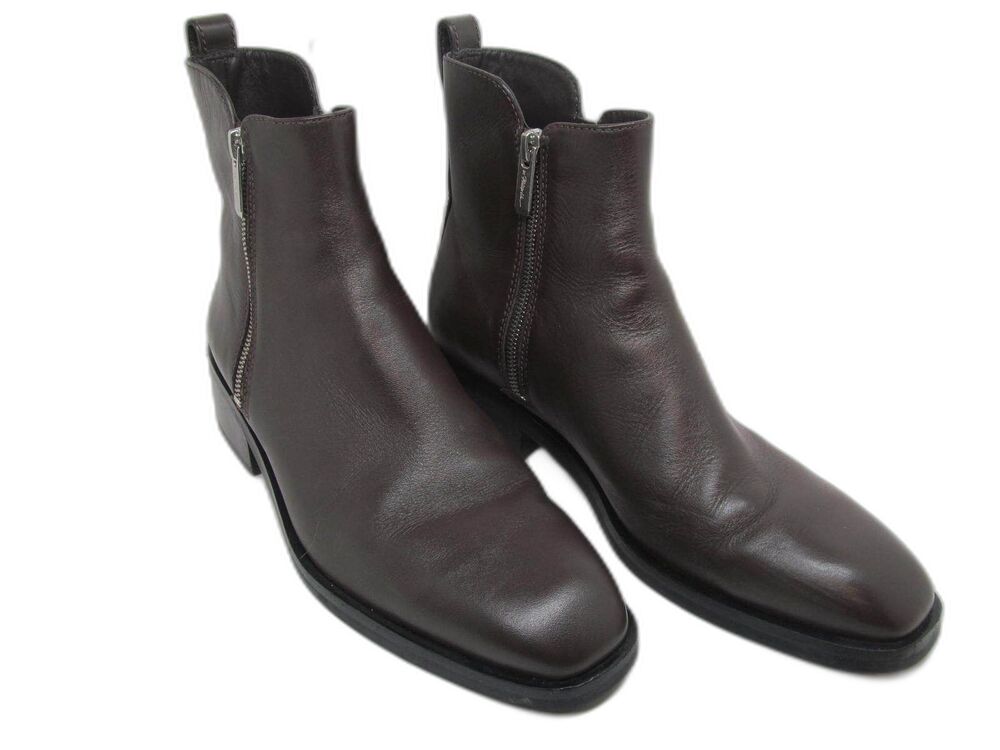 3.1 Phillip Lim Alexa Leather Ankle Boots Size US 9.5 EU 40